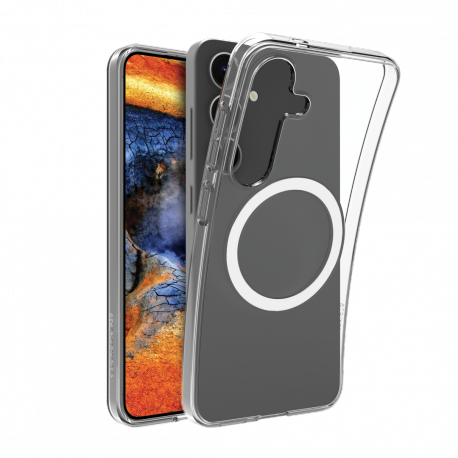 dbramante1928 Greenland Pro Qi2 - Back cover for mobile phone - MagSafe compatibility - plastic - clear - for Samsung Galaxy S25+ - 0