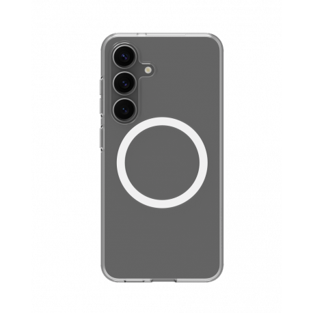 dbramante1928 Greenland Pro Qi2 - Back cover for mobile phone - MagSafe compatibility - plastic - clear - for Samsung Galaxy S25+ - 2