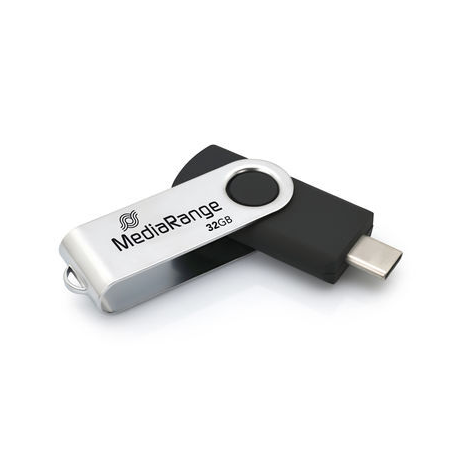 MEMORY DRIVE FLASH USB-C 32GB/MR1952 MEDIARANGE - 0