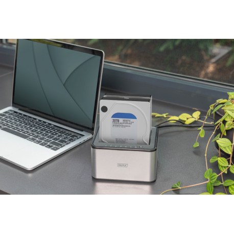 Digitus USB 3.0 dual SATA HDD Docking Station 2.5"/3.5" - 1