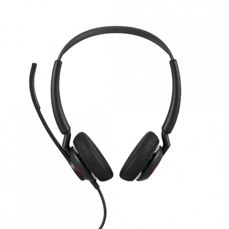 Jabra Engage 50 II MS Stereo - Headset - on-ear - wired - USB-C, USB-A - noise isolating - Cisco Certified, Unify Certified, Certified for Microsoft Teams, Google Meet Certified, Amazon Chime Certified, Works With Chromebook Certified - 1