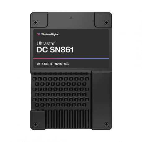 WD Ultrastar DC SN861 WUS6BA138PSP9X3 - SSD - Data Centre - 3.84 TB - internal - 2.5" - U.2 PCIe 5.0 x4 (NVMe) - 0