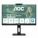 AOC Pro-line Q27P3CW - LED monitor - 27" - 2560 x 1440 QHD @ 75 Hz - IPS - 350 cd / m² - 1000:1 - 4 ms - 2xHDMI, DisplayPort, USB-C - speakers - black