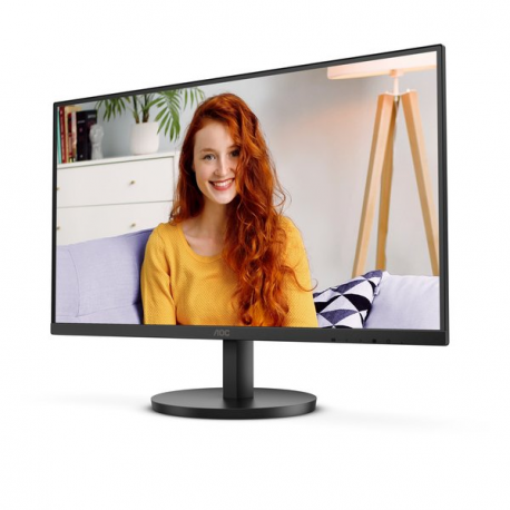AOC U27B3A - LED monitor - 27" - 3840 x 2160 4K UHD (2160p) @ 60 Hz - IPS - 350 cd / m² - 1000:1 - HDR10 - 4 ms - 2xHDMI, DisplayPort - speakers - black - 3
