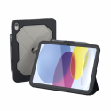 ZAGG Rugged Messenger - Protective case for tablet - rugged - B2B Only, MOQ 1k - polycarbonate - charcoal - for Apple 10.9-inch iPad (10th generation)