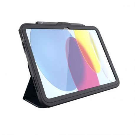 ZAGG Rugged Messenger - Protective case for tablet - rugged - polycarbonate - charcoal - for Apple 10.9-inch iPad (10th generation) - 1