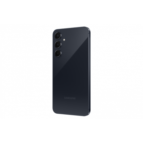 Samsung Galaxy A55 - Enterprise Edition - 5G smartphone - dual-SIM - RAM 8 GB  /  Internal Memory 128 GB - microSD slot - OLED display - 6.6" - 2340 x 1080 pixels (120 Hz) - 3x rear cameras 50 MP, 12 MP, 5 MP - front camera 32 MP - awesome navy - 3