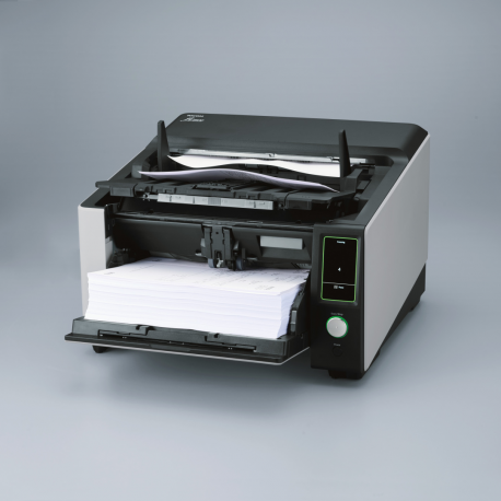 Ricoh fi 8930 - Document scanner - Dual CIS - Duplex - 305 x 431.8 mm - 600 dpi x 600 dpi - up to 130 ppm (mono)  /  up to 130 ppm (colour) - ADF (750 sheets) - up to 110000 scans per day - Gigabit LAN, USB 3.2 Gen 1 - 3