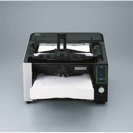 Ricoh fi 8950 - Document scanner - Dual CIS - Duplex - 305 x 431.8 mm - 600 dpi x 600 dpi - up to 150 ppm (mono) / up to 150 ppm (colour) - ADF (750 sheets) - up to 130000 scans per day - Gigabit LAN, USB 3.2 Gen 1 - 2