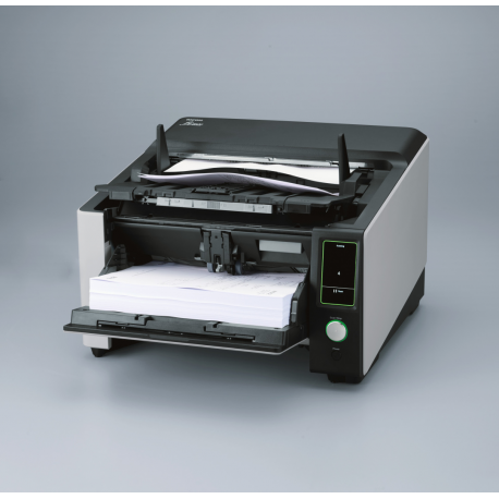 Ricoh fi 8820 - Document scanner - Dual CIS - Duplex - 305 x 431.8 mm - 600 dpi x 600 dpi - up to 120 ppm (mono)  /  up to 120 ppm (colour) - ADF (500 sheets) - up to 100000 scans per day - Gigabit LAN, USB 3.2 Gen 1 - 3