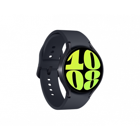 Samsung Galaxy Watch6 - 44 mm - smart watch with sport band - graphite - band size: M / L - display 1.5" - 16 GB - LTE, NFC, Wi-Fi, Bluetooth - 4G - 33.3 g - graphite - 2