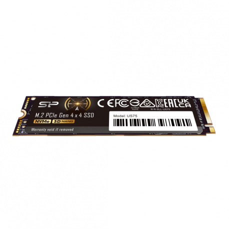 SILICON POWER US75 - SSD - 2 TB - internal - M.2 2280 - PCIe 4.0 x4 (NVMe) - 1
