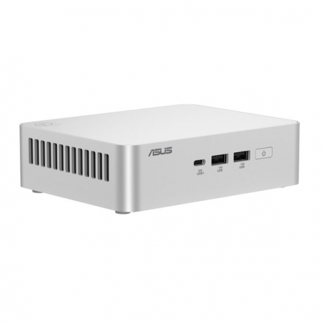 ASUS NUC 15 Pro+ RNUC15CRSU700002 - Barebone - mini PC 1 x Core Ultra 7 255H / up to 5.1 GHz - RAM 0 GB - Arc Graphics 140T - IEEE 802.11ax (Wi-Fi 6), IEEE 802.11be (Wi-Fi 7), Bluetooth 5.4, 2.5 Gigabit Ethernet, Gigabit Ethernet - silver - 1
