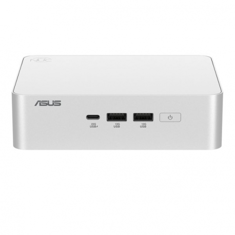 ASUS NUC 15 Pro+ RNUC15CRSU700002 - Barebone - mini PC 1 x Core Ultra 7 255H / up to 5.1 GHz - RAM 0 GB - Arc Graphics 140T - IEEE 802.11ax (Wi-Fi 6), IEEE 802.11be (Wi-Fi 7), Bluetooth 5.4, 2.5 Gigabit Ethernet, Gigabit Ethernet - silver - 3