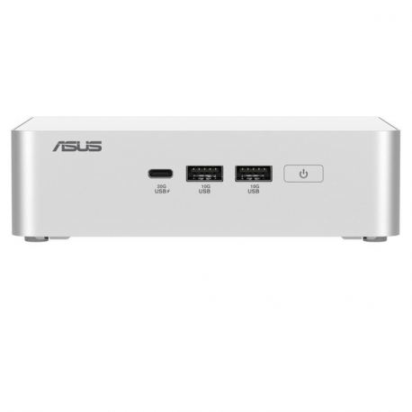 ASUS NUC 15 Pro+ RNUC15CRSU500002 - Barebone - mini PC 1 x Core Ultra 5 225H / up to 4.9 GHz - RAM 0 GB - Arc Graphics 130T - IEEE 802.11ax (Wi-Fi 6), IEEE 802.11be (Wi-Fi 7), Bluetooth 5.4, 2.5 Gigabit Ethernet, Gigabit Ethernet - silver - 15