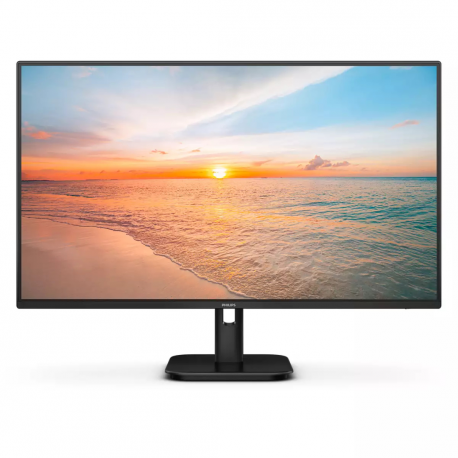 Philips 27E1N1200A - 1000 Series - LED monitor - 27" - 1920 x 1080 Full HD (1080p) @ 100 Hz - IPS - 250 cd/m² - 1300:1 - 1 ms - HDMI, VGA, DisplayPort - speakers - black - 4