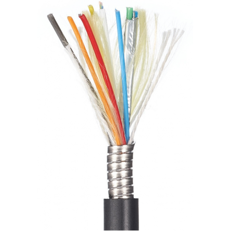 MicroConnect Premium - HDMI cable - HDMI male protective cap to HDMI male protective cap - 50 m - hybrid copper/fibre optic - black - 1080p support, hybrid active optical cable, Dolby TrueHD support, 4K60Hz (4096 x 2160) support - 3