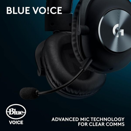 Logitech G Pro X SE - Headset - full size - wired - 3.5 mm jack, USB - 1