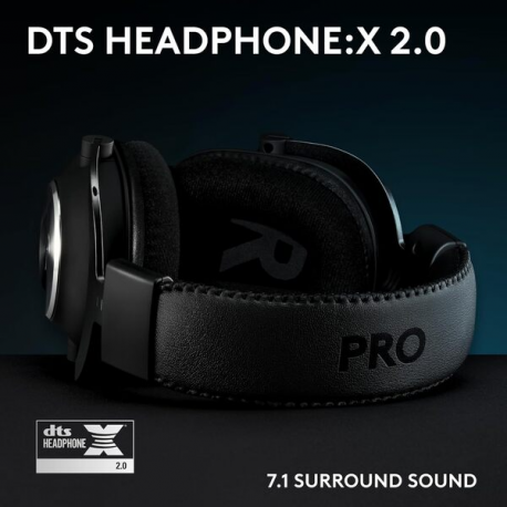 Logitech G Pro X SE - Headset - full size - wired - 3.5 mm jack, USB - 2