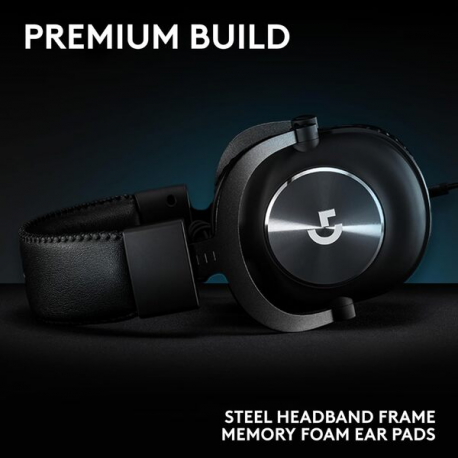 Logitech G Pro X SE - Headset - full size - wired - 3.5 mm jack, USB - 3