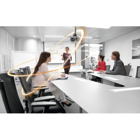 Vogel's Professional PPC 2555 - Mounting kit (ceiling mount, interface plate, telescopic pole) - for projector - silver - ceiling mountable - 2