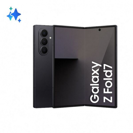 Samsung Galaxy Z Fold7 - 5G smartphone - dual-SIM - RAM 12 GB  /  Internal Memory 256 GB - OLED display - 8" - 8" - 2184 x 1968 pixels 2184 x 1968 pixels (120 Hz) - 3x rear cameras 200 MP, 12 MP, 10 MP - 2x front cameras 10 MP, 10 MP - jet black - 9