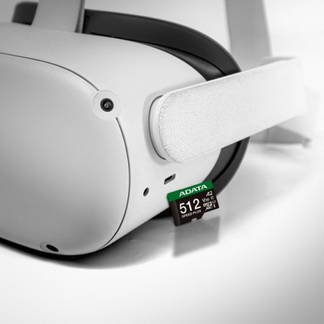ADATA SPEED PLUS - Flash memory card (SD adapter included) - 64 GB - A2 / Video Class V30 / UHS-I U3 / Class10 - SDXC UHS-I - 4