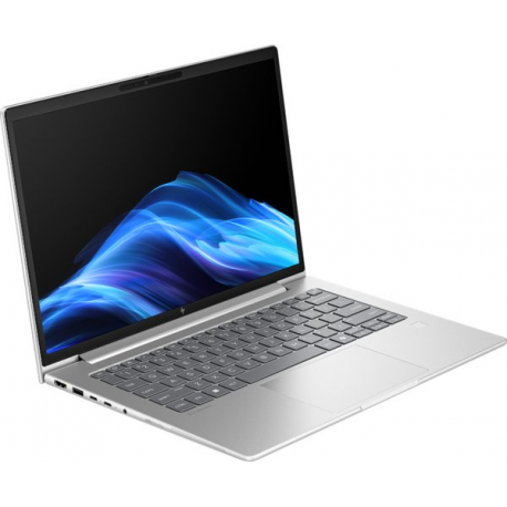 HP EliteBook 6 G1i Notebook AI - Intel Core Ultra 7 - 255U / up to 5.2 GHz - Win 11 Pro - Intel Graphics - 32 GB RAM - 512 GB SSD NVMe - 14" IPS 1920 x 1200 - Ethernet - Wi-Fi 7, Bluetooth - pike silver aluminium - kbd: Pan Nordic - 14