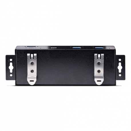 StarTech.com 7-Port Industrial USB Hub 10Gbps Hub, Metal, Mountable, TAA - Hub - industrial - 7 x USB 3.2 Gen 2 - desktop, DIN rail mountable, rack-mountable - TAA Compliant - 5