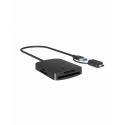 ICY BOX IB-CR302-CU3 - Card reader (SDHC, SDXC, SD, microSDHC, microSDXC, microSD, CF, MS, MS Duo, MS PRO, MS PRO Duo) - USB 3.2 Gen 1 / USB-C