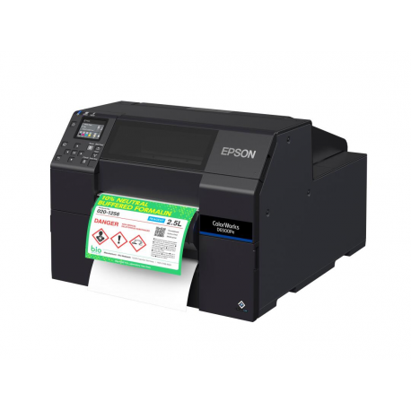 Epson ColorWorks CW-D6500Pe - Label printer - colour - ink-jet - Roll (21.6 cm) - 1200 x 1200 dpi - up to 85 mm / sec (mono)  /  up to 85 mm / sec (colour) - cutter - 0