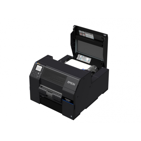 Epson ColorWorks CW-D6500Pe - Label printer - colour - ink-jet - Roll (21.6 cm) - 1200 x 1200 dpi - up to 85 mm / sec (mono)  /  up to 85 mm / sec (colour) - cutter - 3