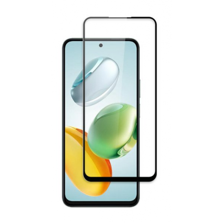 Screenor Premium - Screen protector for mobile phone - glass - frame colour black - for Honor 200 Smart - 0