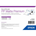 Epson Premium - Polypropylene (PP) - matte - permanent acrylic adhesive - 105 x 152 mm 185 label(s) (1 roll(s) x 185) die cut labels - for ColorWorks CW-C4000E (BK), CW-C4000E (MK)