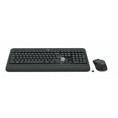 Logitech MK540 Advanced - Keyboard and mouse set - wireless - 2.4 GHz - QWERTY - Spanish - 0