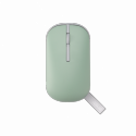 ASUS Marshmallow MD100 - Mouse - optical - 5 buttons - wireless - Bluetooth 5.0, 2.4 GHz - oat milk