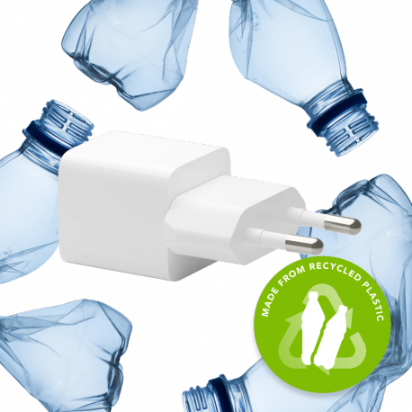 dbramante1928 re-charge - Power adapter - 25 Watt - PD (24 pin USB-C) - white - Europe - 1