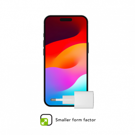 dbramante1928 re-charge - Power adapter - 25 Watt - PD (24 pin USB-C) - white - Europe - 2