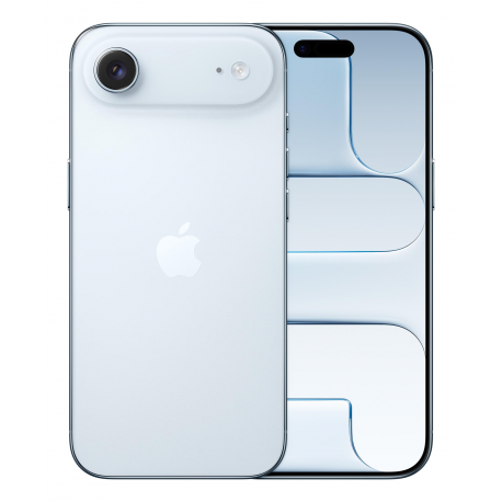 Apple iPhone Air - 5G smartphone - dual-SIM  /  Internal Memory 256 GB - OLED display - 6.5" - 2736 x 1260 pixels (120 Hz) - rear camera 48 MP - front camera 18 Megapixel - sky blue - 0