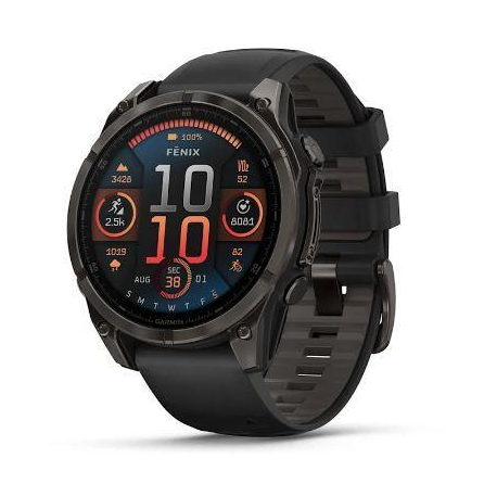 SMARTWATCH FENIX 8 SAPPHIRE/BLACK/GRAY 010-02905-21 GARMIN - 0