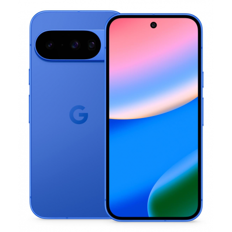 Google Pixel 10 - 5G smartphone - dual-SIM - RAM 12 GB / Internal Memory 128 GB - OLED display - 6.3" - 2424 x 1080 pixels (120 Hz) - 3x rear cameras 48 MP, 13 MP, 10.8 MP - front camera 10.5 MP - indigo - 0