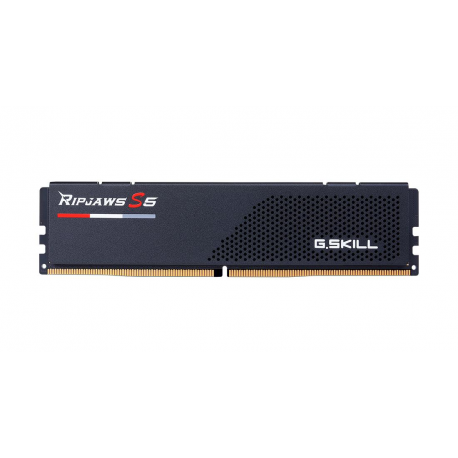 G.Skill Ripjaws S5 - DDR5 - kit - 32 GB: 2 x 16 GB - DIMM 288-pin low profile - 6000 MHz / PC5-48000 - CL30 - 1.35 V - unbuffered - non-ECC - matte black - 0