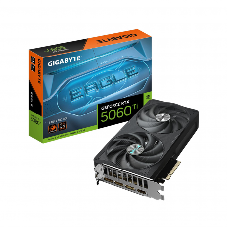 Gigabyte GeForce RTX 5060 Ti EAGLE OC 8G - OC Edition - graphics card - GeForce RTX 5060 Ti - 8 GB GDDR7 - 3 x DisplayPort, HDMI - 0