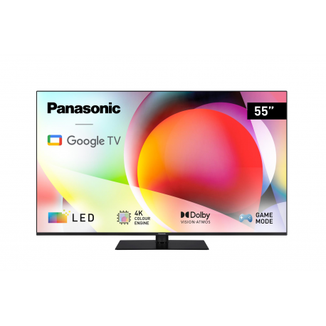 Panasonic TN 55W70AEZ - 55" Diagonal Class W70 Series LED-backlit LCD TV - Smart TV - Google TV - 4K UHD (2160p) 3840 x 2160 - HDR - 0