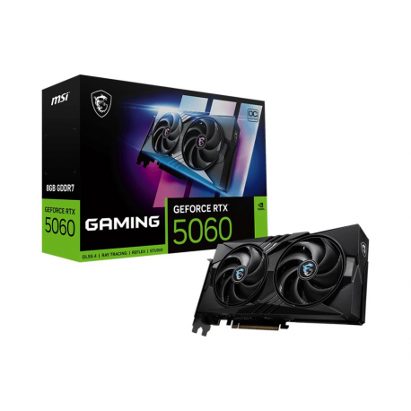 MSI GeForce RTX 5060 8G GAMING OC - Graphics card - GeForce RTX 5060 - 8 GB GDDR7 - PCIe 5.0 x16 - 3 x DisplayPort, HDMI - 0