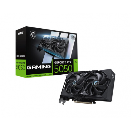 MSI GeForce RTX 5050 8G GAMING OC - Graphics card - GeForce RTX 5050 - 8 GB GDDR6 - PCIe 5.0 x16 - HDMI, 3 x DisplayPort - 0