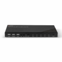 Lindy - KVM / audio / USB switch - 4 x KVM / audio / USB - 1 local user - desktop