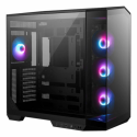 MSI MAG PANO 100R PZ - Mid tower - ATX - windowed side panel (tempered glass) - no power supply (ATX) - USB / Audio / Mic