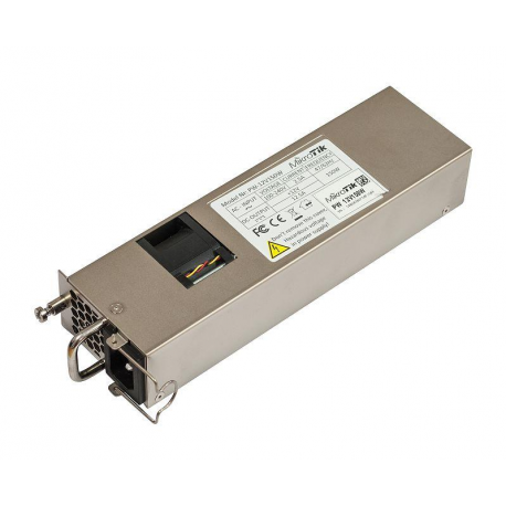 MikroTik - Power supply - hot-plug (plug-in module) - 150 Watt - for Cloud Core Router CCR1009, CCR1016, CCR1036, CCR1072; MikroTik RouterBOARD CCR1016 - 0
