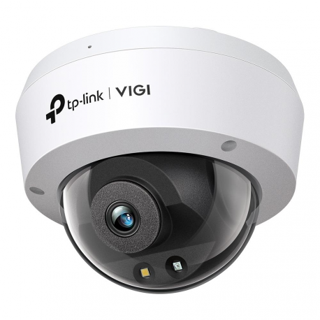 TP-Link VIGI C230 V1 - Network surveillance camera - pan  /  tilt - dome - vandal  /  waterproof - colour (Day&Night) - 3 MP - 2304 x 1296 - M12 mount - fixed focal - audio - LAN 10 / 100 - H.265+, H.265, H.264+, H.264 - DC 12 V  /  PoE - 0